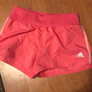 Adidas hot pink shorts